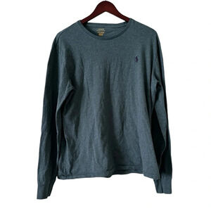 Polo Ralph Lauren Long Sleeve Men’s Green Embroidered Shirt- Size Large